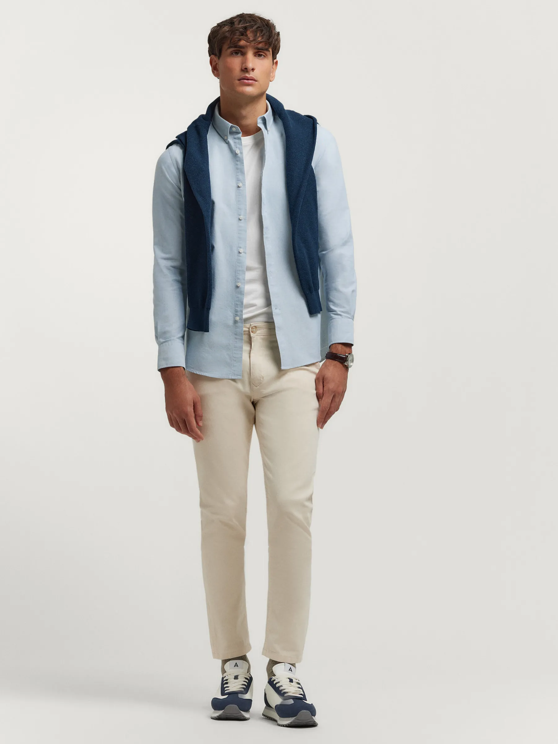 Best Sale CAMISA OXFORD SOLID Hombre Oxford