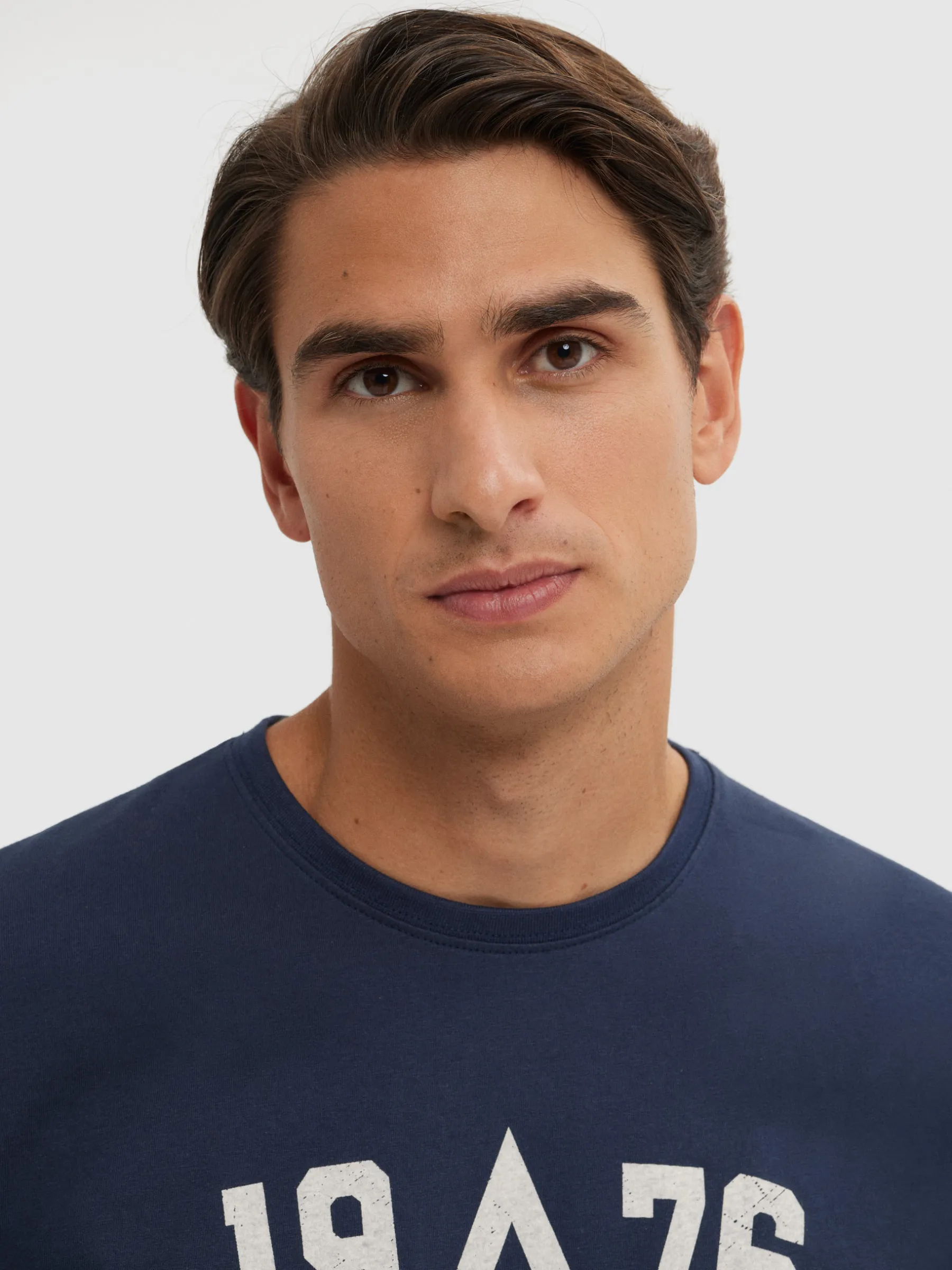 Fashion CAMISETA COLLEGE Hombre Camisetas